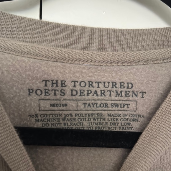 Taylor swift official TTPD crew neck - Picture 4 of 4
